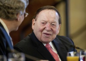El mayor donante de la campaña de Trump: Sheldon Adelson