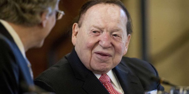 El mayor donante de la campaña de Trump: Sheldon Adelson
