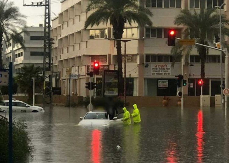Israel sufre deficiencias en la gestión de las inundaciones