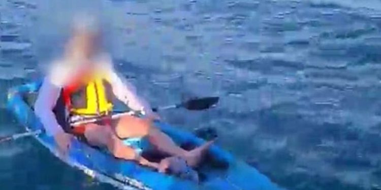 Un israelí pasó accidentalmente en kayak por la frontera del Líbano
