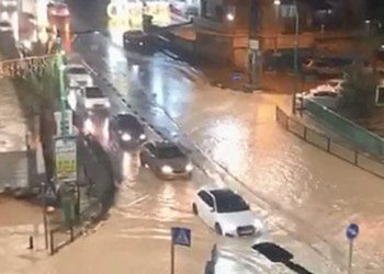 Tormentas traen fuertes lluvias e inundaciones en Israel