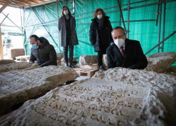 Hallazgo impresionante: Lápidas judías medievales en un muro en Alemania