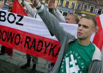 Historiador polaco renuncia por fotos realizando el saludo nazi