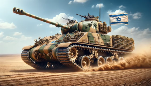 Cómo Israel aplastó a sus enemigos con tanques de la II Guerra Mundial