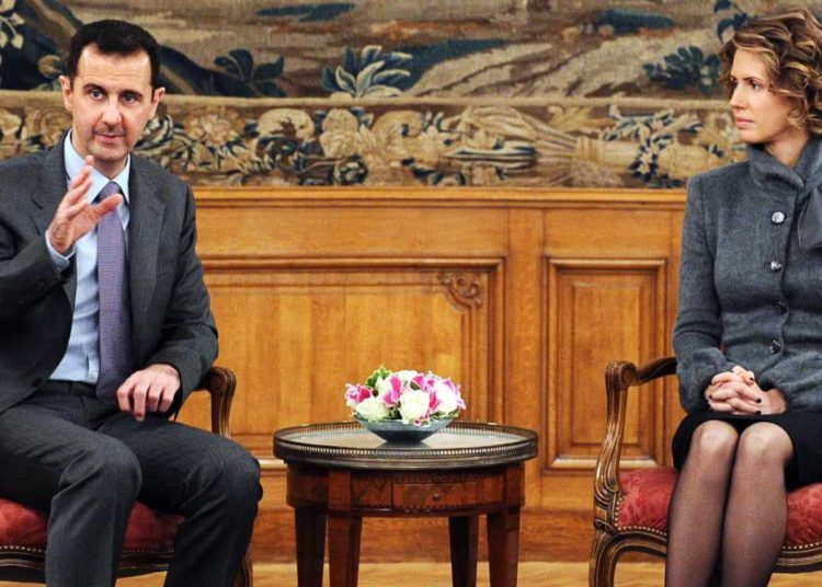 El dictador sirio Assad y la primera dama dan positivo a COVID