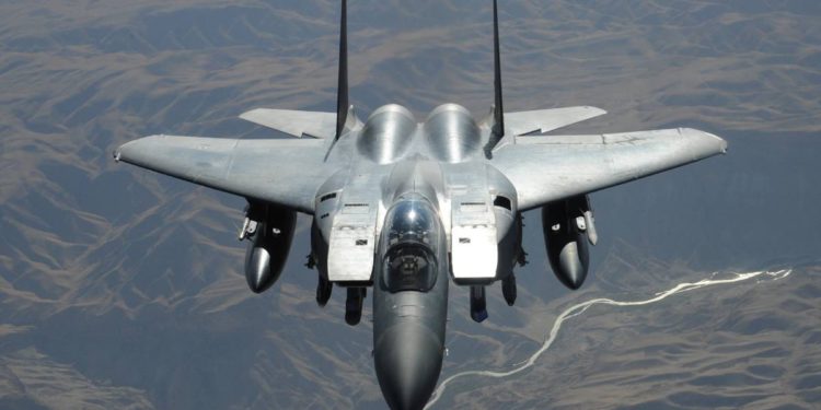 El poderoso F-15E Strike Eagle está listo para atacar