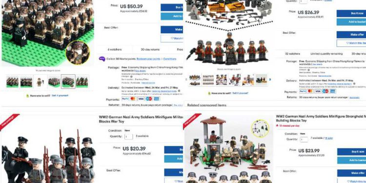 eBay retira juguetes nazis de su plataforma