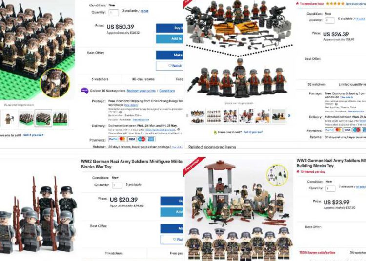 eBay retira juguetes nazis de su plataforma
