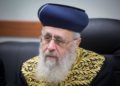 El rabino jefe sefardí desdeña a los reformistas: "No cuentan"