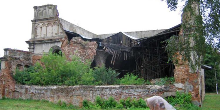 Se derrumba el techo de sinagoga del siglo XVIII en Ucrania