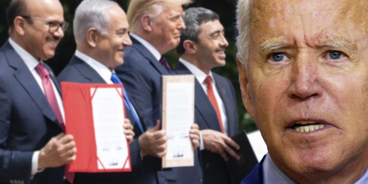 Biden desprecia los Acuerdos de Abraham