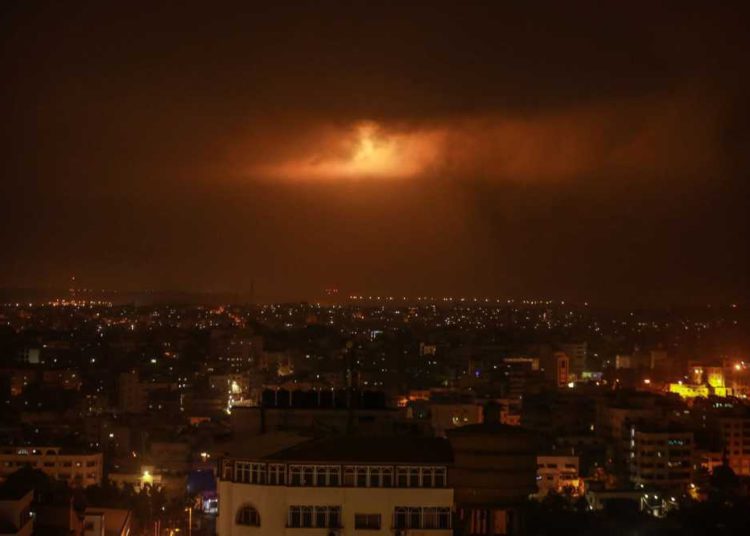 36 cohetes lanzados desde Gaza contra Israel durante la noche
