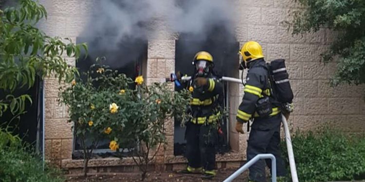 Sinagogas incendiadas en el centro de Israel