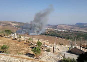 Avión no tripulado de Hezbolá derribado tras invadir espacio aéreo israelí