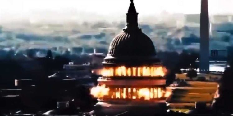 Irán difunde vídeo con explosión del Capitolio de EE.UU