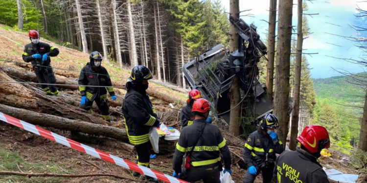 6 israelíes muertos en la tragedia del teleférico de los Alpes italianos