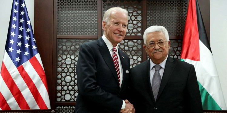 Los árabes palestinos están contentos con Biden