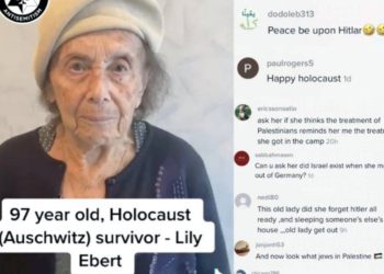 TikTok de superviviente del Holocausto atacado con comentarios antisemitas
