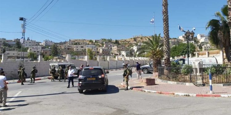 Terrorista muerto en la entrada del barrio judío de Hebrón