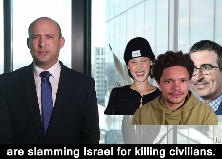 Bennett arremete contra John Oliver, Trevor Noah y Bella Hadid por sus críticas a Israel