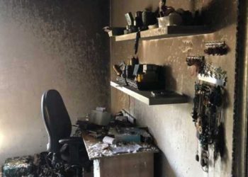 Una mirada al interior de la casa judía de Lod atacada por turba árabe