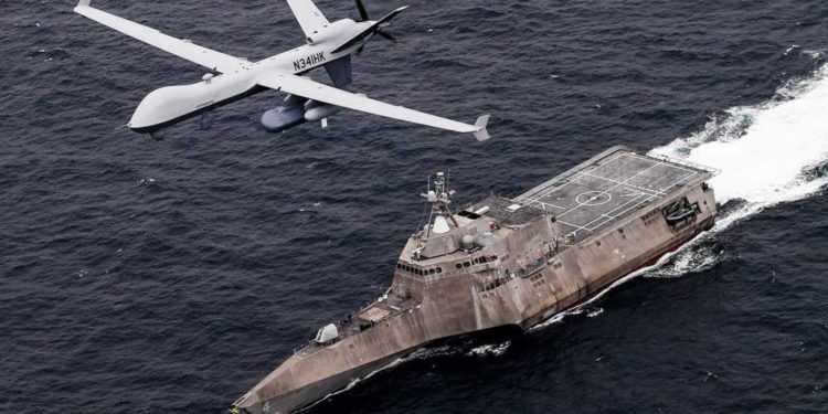 EE.UU destruye objetivo con enjambre de drones en mensaje a China