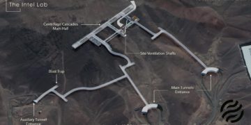 Imágenes en 3D de la instalación nuclear Fordow de Irán