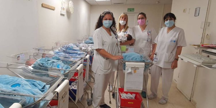 Guardería en un refugio antibombas: El hospital de Ashkelon se prepara para los cohetes