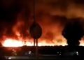 Incendio masivo cerca de la central nuclear iraní de Bushehr
