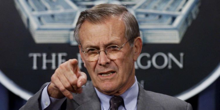 Ex secretario de Defensa de EE.UU, Donald Rumsfeld, muere a los 88 años