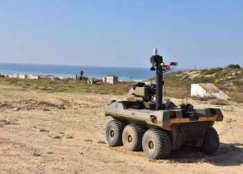 FDI desplegará robot semiautónomo para custodiar la frontera con Gaza