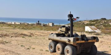 FDI desplegará robot semiautónomo para custodiar la frontera con Gaza