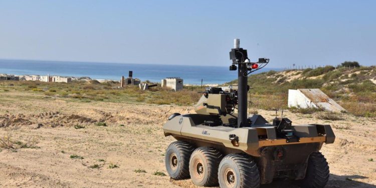 FDI desplegará robot semiautónomo para custodiar la frontera con Gaza