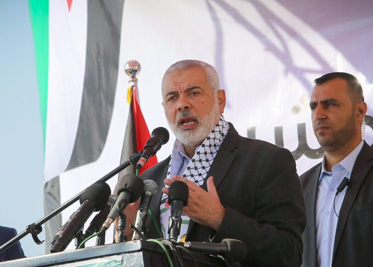 Ismail Haniyeh fue elegido para otro mandato cabecilla de la organización terrorista Hamás
