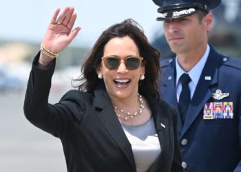 El mal viaje de Kamala Harris