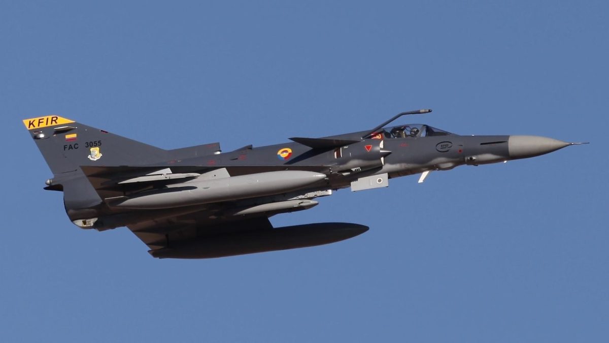 Israel Aerospace recibe contrato de $50 millones para el Kfir de Sri Lanka