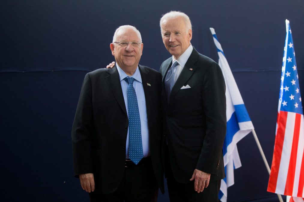 Biden a Rivlin: Irán nunca tendrá un arma nuclear, Israel tiene derecho a defenderse