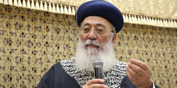 Gran Rabino de Jerusalén: Vuelve a las sinagogas