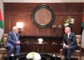 Mahmoud Abbas se reúne con el Rey Abdullah en Amman