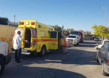 Niños heridos en una explosión en una casa de Mitzpe Ramon