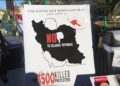 200 personas se manifiestan contra el gobierno iraní en Los Ángeles