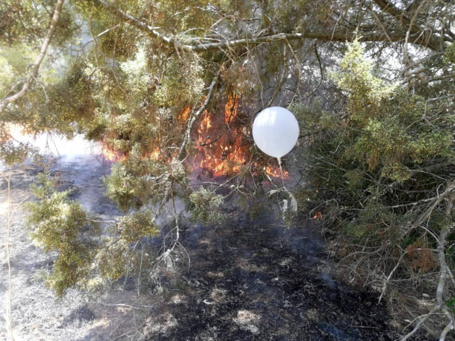 Hamás admite que dirige el terrorismo de globos incendiarios