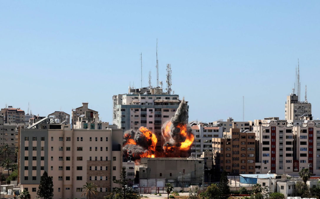 Hamás usó la torre de  Associated Press en Gaza para bloquear la Cúpula de Hierro