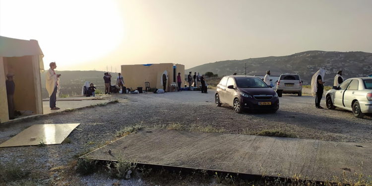 Lapid promete que el nuevo pueblo judío de Samaria "será evacuado"