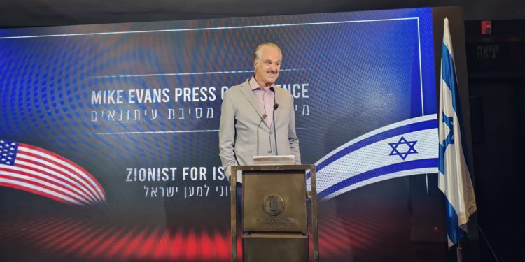 Mike Evans: “Los evangélicos van a la oposición con Netanyahu”