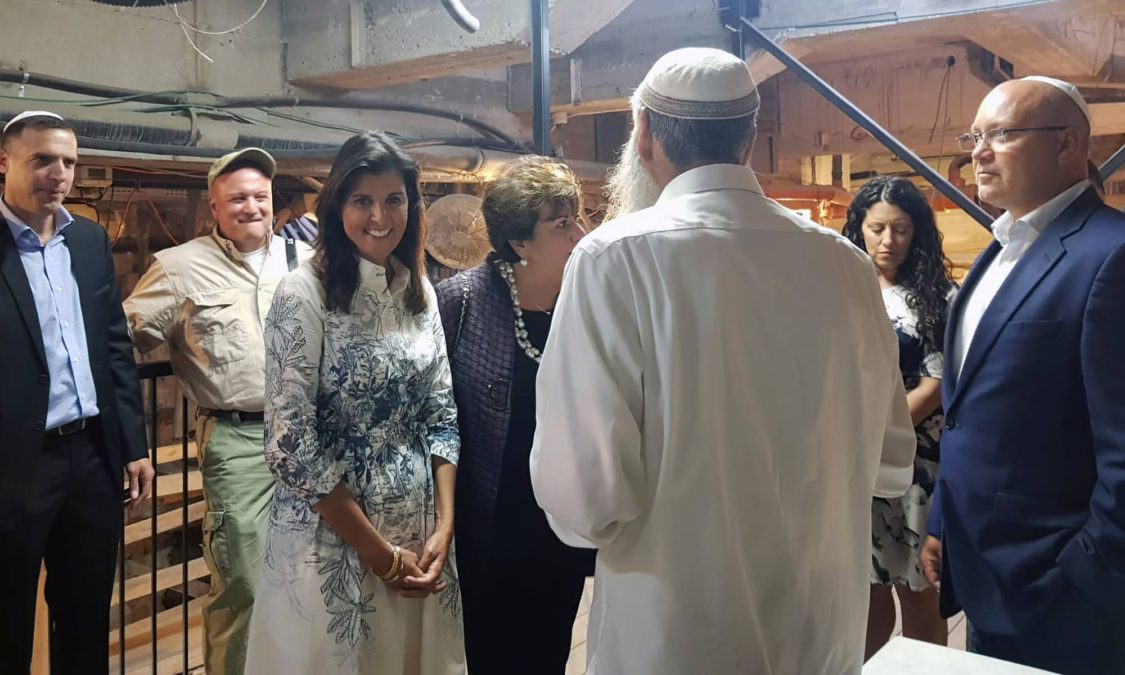 Nikki Haley promete a Israel ayuda en su lucha contra el terrorismo islámico