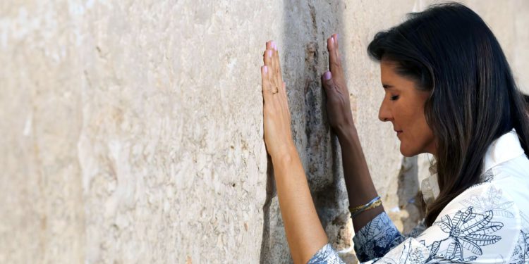 Nikki Haley visita Israel, Jerusalén