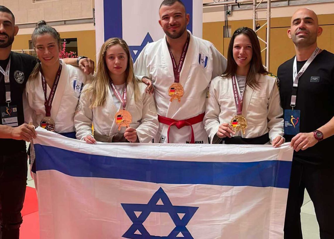Equipo israelí de jiu-jitsu obtiene 11 medallas en el Campeonato Europeo