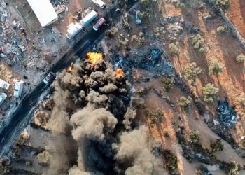 Árabes perpetran masivo ataque incendiario en Evyatar