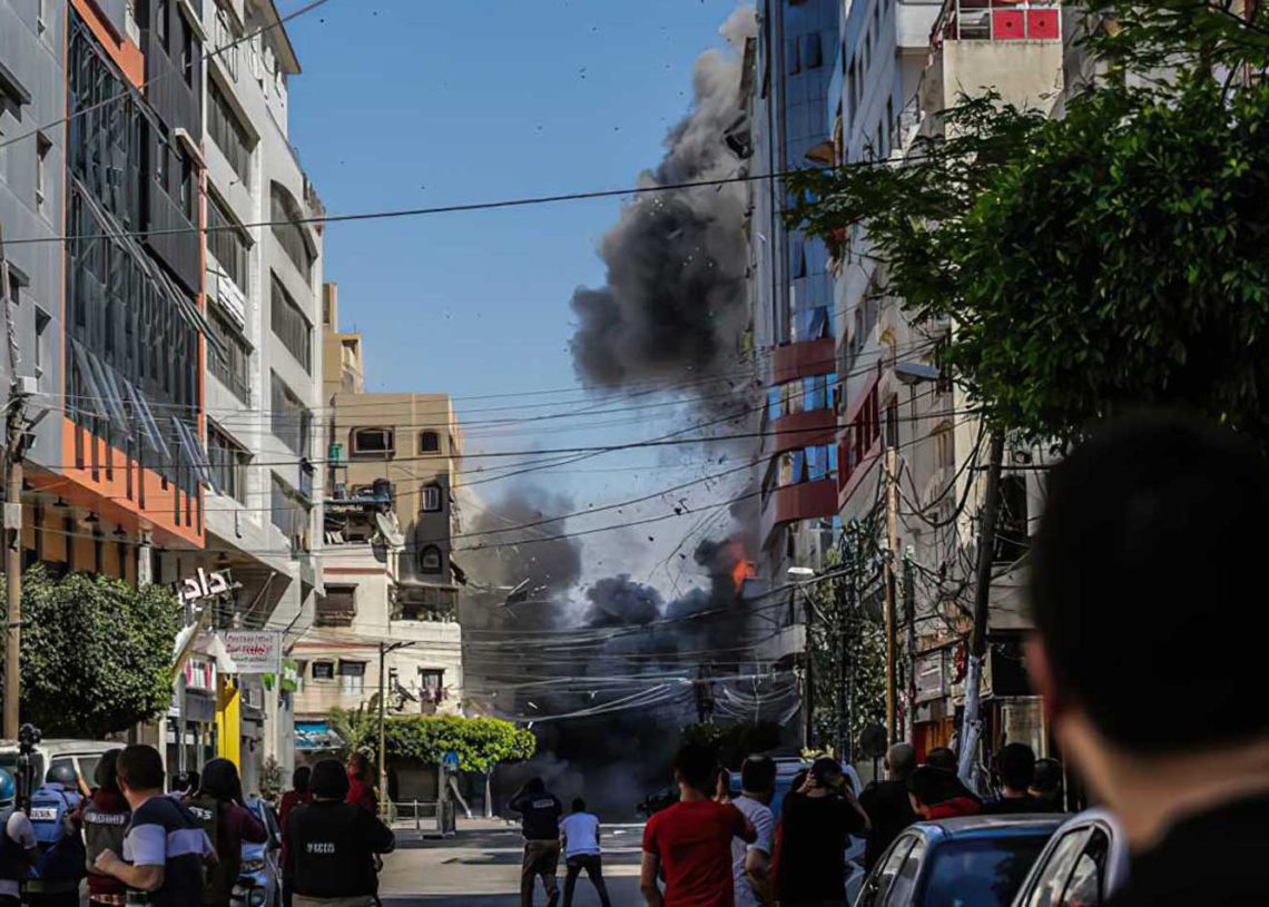 Esto es lo que provocó la misteriosa explosión en la ciudad de Gaza